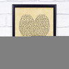 Treat You Better Shawn Mendes Vintage Heart Song Lyric Quote Print