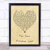 Otis Redding For Your Precious Love Vintage Heart Song Lyric Quote Print
