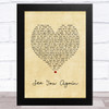 Connie Talbot See You Again Vintage Heart Song Lyric Music Art Print Connie Talbot See You Again Vintage Heart Song Lyric Music Art Print
