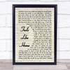 Chantal Kreviazuk Feels Like Home Vintage Script Song Lyric Quote Print