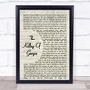 Rod Stewart The Killing Of Georgie Song Lyric Vintage Script Quote Print