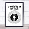 Pearl Jam Unthought Known Vinyl Record Song Lyric Print