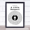 Erasure Little Respect Vinyl Record Song Lyric Wall Art Print