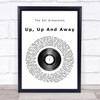 The 5th Dimension Up, Up And Away Vinyl Record Song Lyric Quote Print