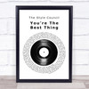 The Style Council You're The Best Thing Vinyl Record Song Lyric Quote Print