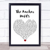 Ray Boltz The Anchor Holds White Heart Song Lyric Wall Art Print