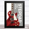 Stepdad Guitar You Rock Dad Father's Day Gift Wall Art Print