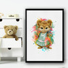 The Chipettes Eleanor Splatter Wall Art Print