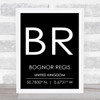 Bognor Regis United Kingdom Wall Art Print