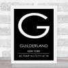 Guilderland New York Wall Art Print