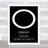 Orkney Scotland Wall Art Print