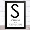 Sorrento Italy Wall Art Print