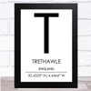 Trethawle England Wall Art Print