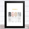 Room Tainted Gold Pattern Any Name Personalized Wall Art Print