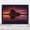Calm Harmony Sunset Iceland Rock Cliff Mountain Reflection Wall Art Print Calm Harmony Sunset Iceland Rock Cliff Mountain Reflection Wall Art Print