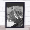 Cerro Torre Chile Argentina Ice Vertical Glacier Travel Cliffs Wall Art Print