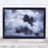 Drama In The Mountains Fog Mist Haze Cloud Clouds Sea Of Cliff Wall Art Print Drama In The Mountains Fog Mist Haze Cloud Clouds Sea Of Cliff Wall Art Print