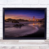 Golden Gate Bridge California USA Travel San Francisco Wall Art Print