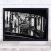 Santiago De Cuba Road Street City Car Oldtimer Rain Water Art Print