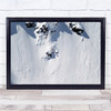 Snowboard Extreme Snow Skiing Mountain Winter Action Sports Alps Wall Art Print