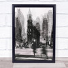 The Walk Building Flatiron Cityscape Skyline Wall Art Print