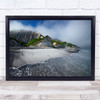 White Cliffs Of Iturup Island Sand Sea Shore Cliff Green Grass Pumice Art Print