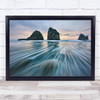 Wild West Coast Rocks New Zealand Cliff Cliffs Coastal Shore Wall Art Print