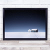 Winter Snow House Stars Nature Night Sky Starry Wall Art Print