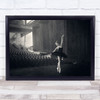 Dance Alone Dancer Lady Stage Performance Ballet Ballerina Show Scene Art Print