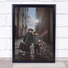 Les Misérables Boys Travel Suitcase Case Bag Dog Teddy Bear Cute Wall Art Print