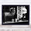 Man With The Child In His Eyes Street Vancouver Candid Coffee Wall Art Print
