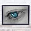 Music In Her Eyes Eye Reflection Blue Turquoise Eyelash Sheet Notes Art Print Music In Her Eyes Eye Reflection Blue Turquoise Eyelash Sheet Notes Art Print