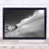 Ridge Action Snow Sport Freeride Athlete Extreme Snowboarding Wall Art Print