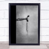 Broken communication Old Conceptual Phone Telephone Call Wall Art Print