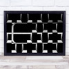 Face fraud Abstract Lines Facade Windows Building Shapes Geometry Wall Art Print