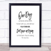 Someone Will Be Quote Print Poster Typography Word Art Picture