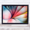 Lines Colourful Abstract Paper Geometry Wall Art Print