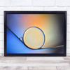 Oil Water In Harmony Bubble Bubbles Drop Droplet Abstract Pastel Wall Art Print