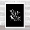 Born To Ride Unicorn Quote Print Black & White Born To Ride Unicorn Quote Print Black & White
