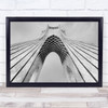 Azadi Tower Architecture Gate Iran Perspective Landmark Wall Art Print