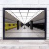 Berlin Ubahn Subway Station Architecture Railway Train Wall Art Print