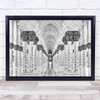 Kind Of Symmetry Architecture Landmark Temple Mosque Wall Art Print