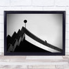 Szczecin Poland Street Shapes Silhouette Abstract Wall Art Print