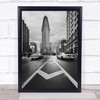 Taxiiii Architecture Street Cars Taxi Clock Time Transportation Facade Art Print