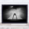 Unbroken Iran Tehran Cityscape Azadi Tower Architecture Figure Small Art Print