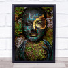 Labyrinth People Girl Person Face Painted Painting Wall Art Print