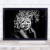 Suri boy Ethiopia Native Indigenous Painted Paint Face Wall Art Print
