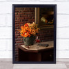 Illusion Still-Life Bodegon Flowers Photoshop Wall Art Print