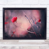 Rose Painterly Flower Flowers Botanical L No Wall Art Print