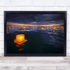 Lamps Paper Lamo Ceremony Festival Honolulu Hawaii Us Wall Art Print